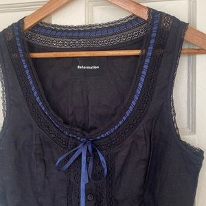 Reformation Linen Dress